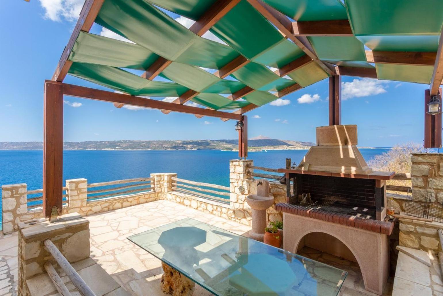 Villa Souda Bay View Kalámion Esterno foto
