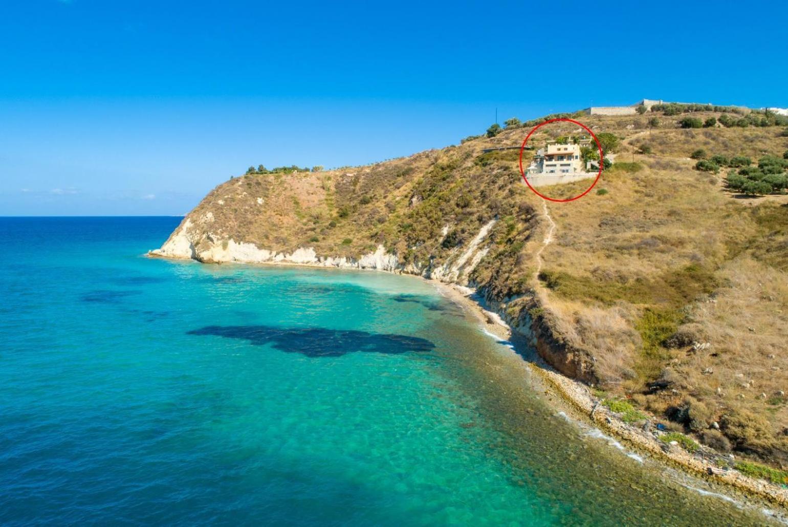 Villa Souda Bay View Kalámion Esterno foto