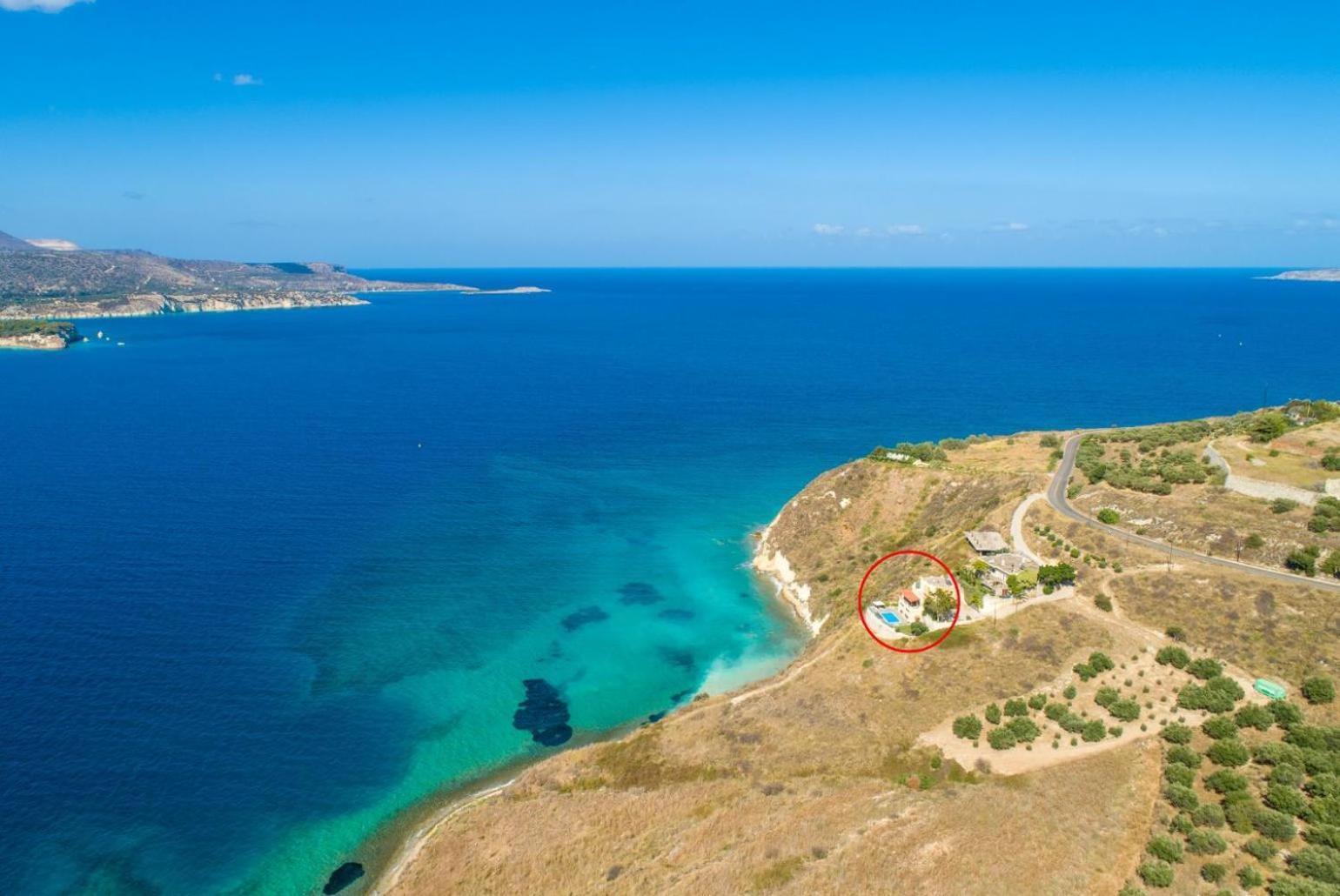 Villa Souda Bay View Kalámion Esterno foto
